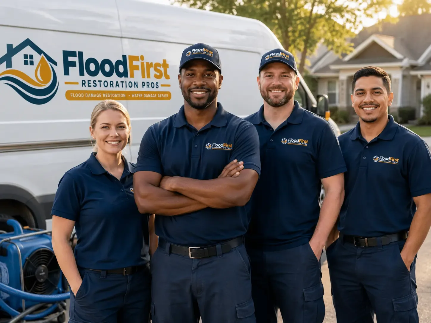 Flood Damage Restoration company in Tougaloo, MS